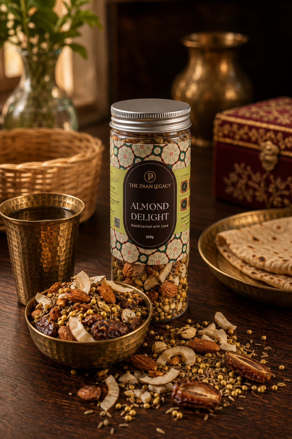 Almond Delight - Roasted Almond Dry Fruit Mukhwas, 200g