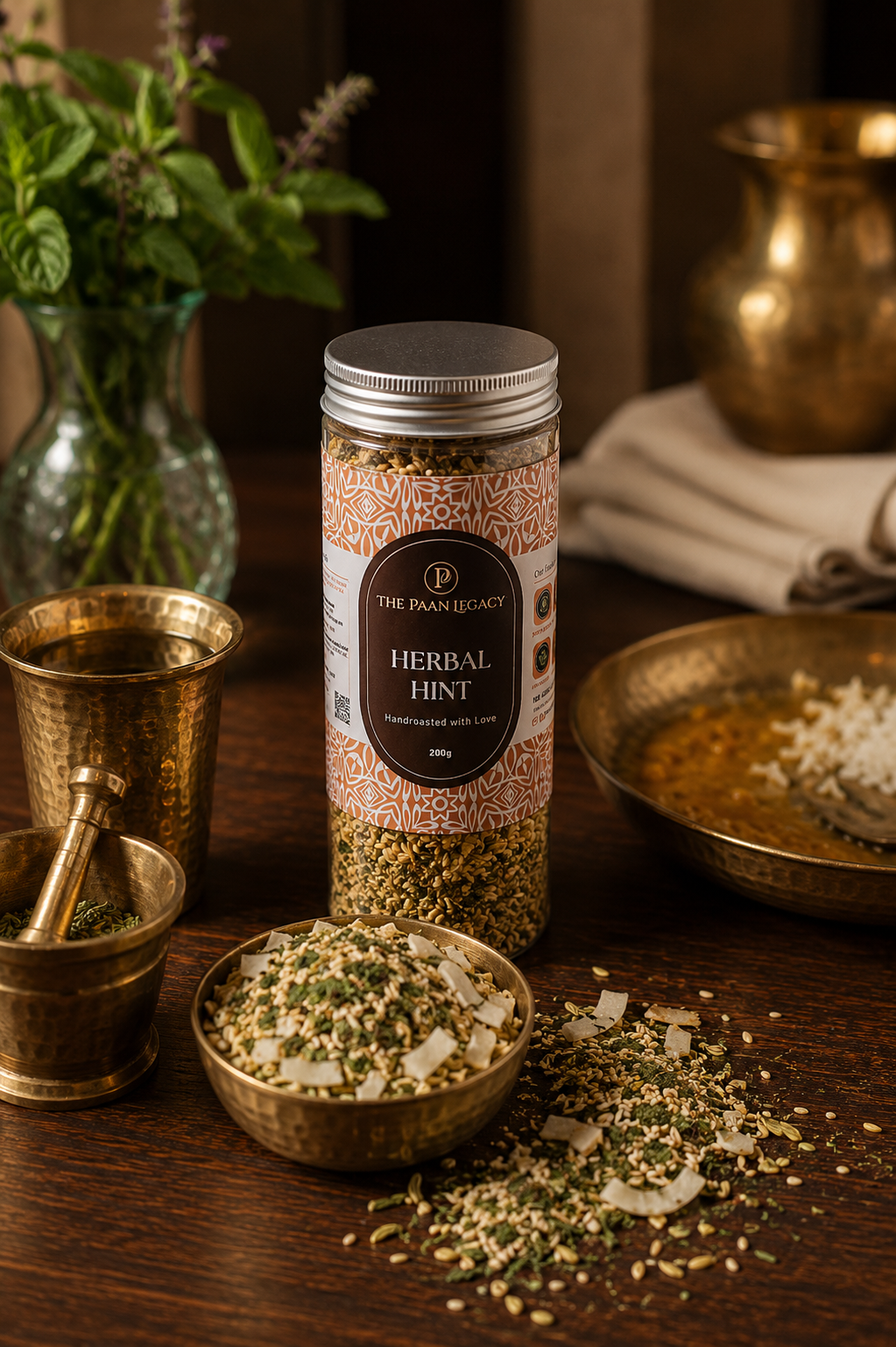 Herbal Mukhwas - Saunf, Sesame & Dry Coconut, 200g